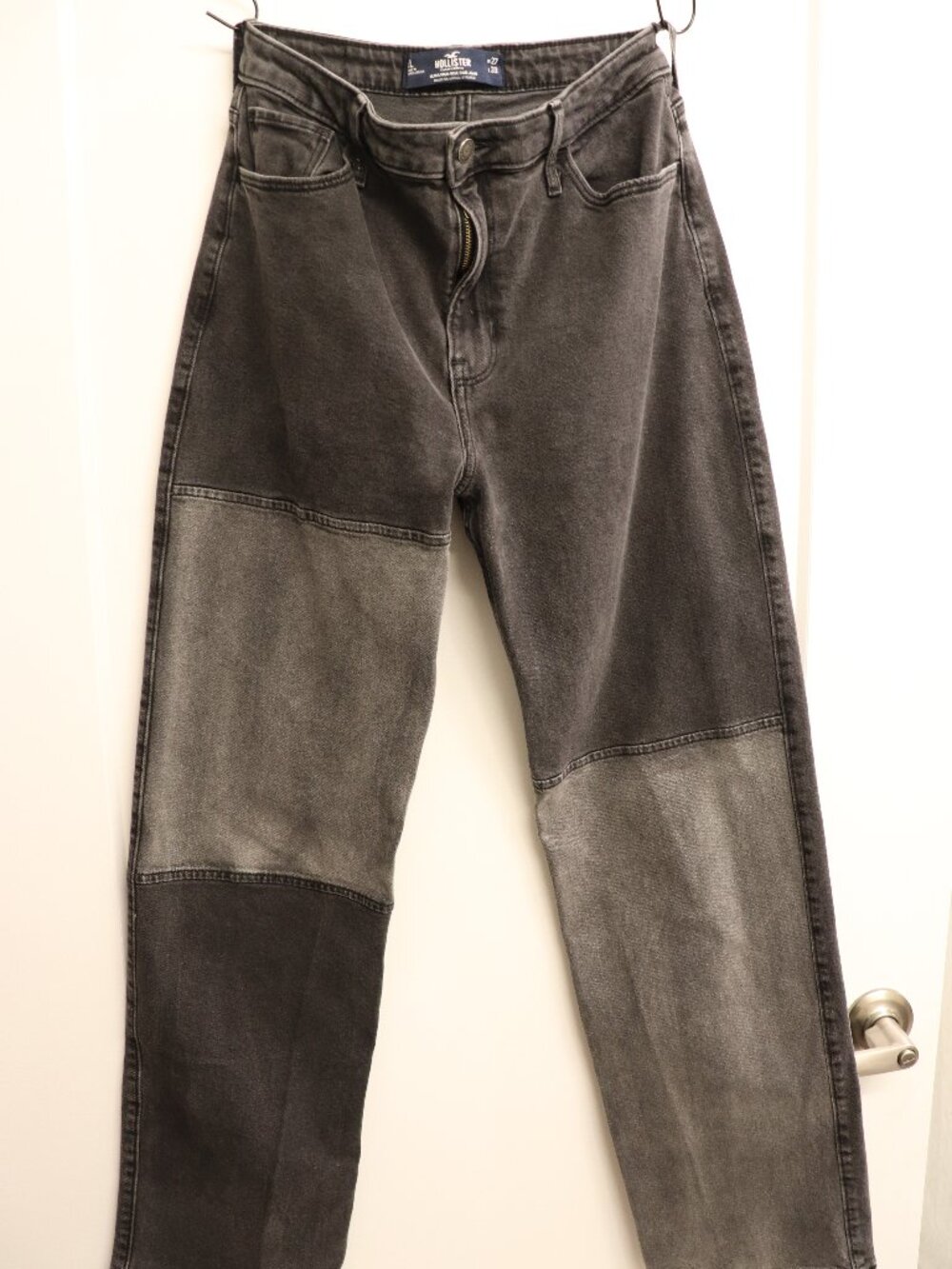 Hollister Ultra High-Rise Dad Jeans W27 L33 Black